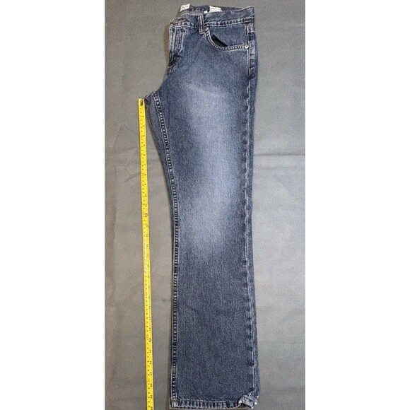 Vintage Calvin Klein Jeans Women Sz 9 Bootcut Low Rise Stretch Y2K Denim 1990s - Picture 8 of 8